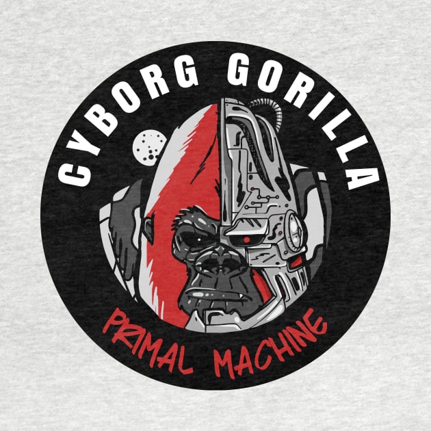 Cyborg Gorilla by TomiAx